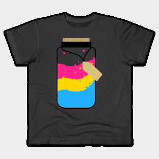 Pansexual Pride jar Kids T-Shirt